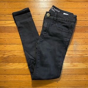 American Eagle Black Jegging